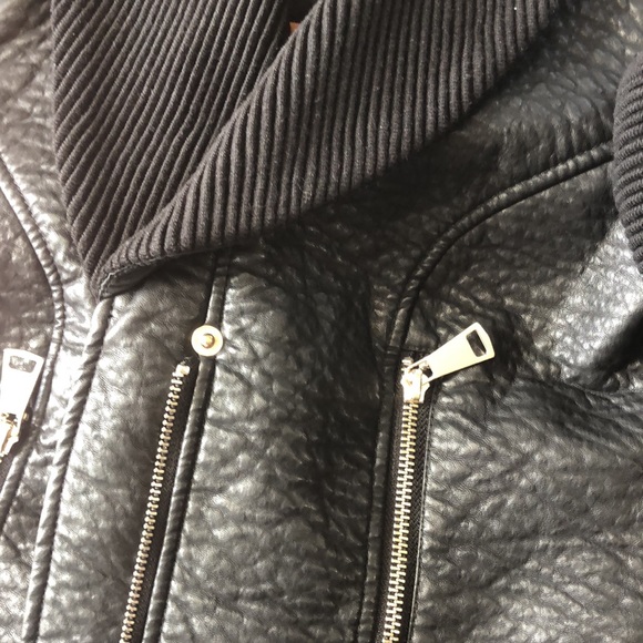 👀 Vegan Bebe crop jacket. Xs - Picture 13 of 13